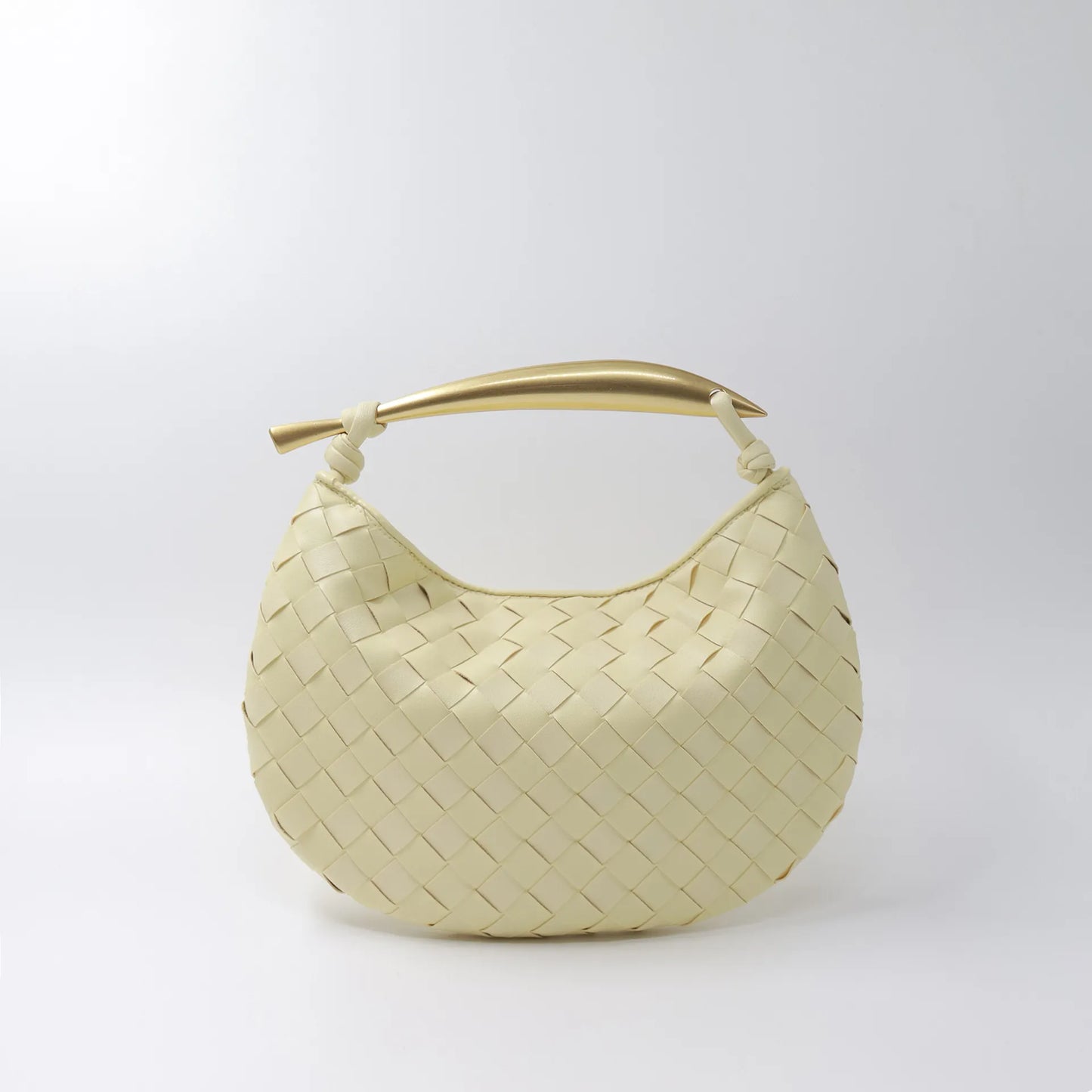 Sardine Woven Top Handle Bag