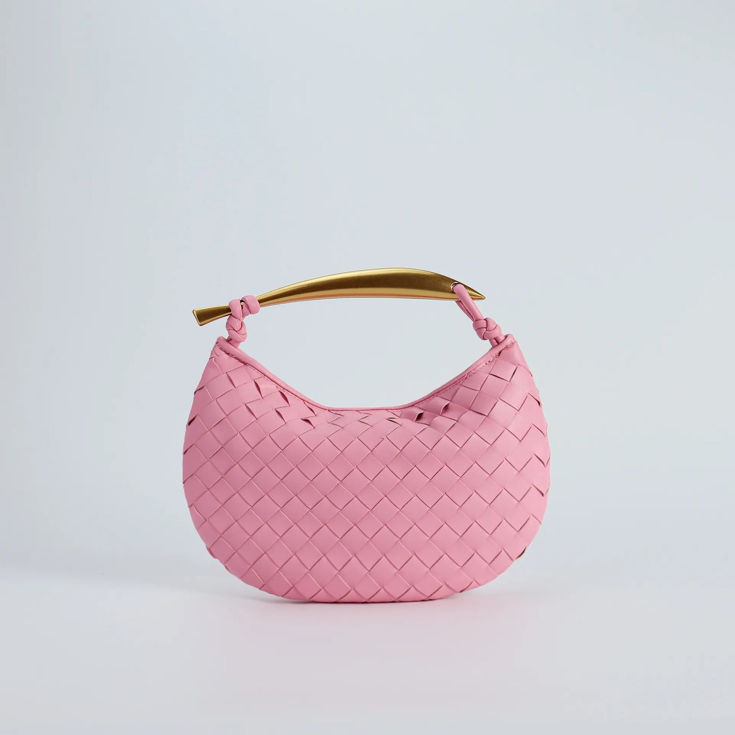 Sardine Woven Top Handle Bag