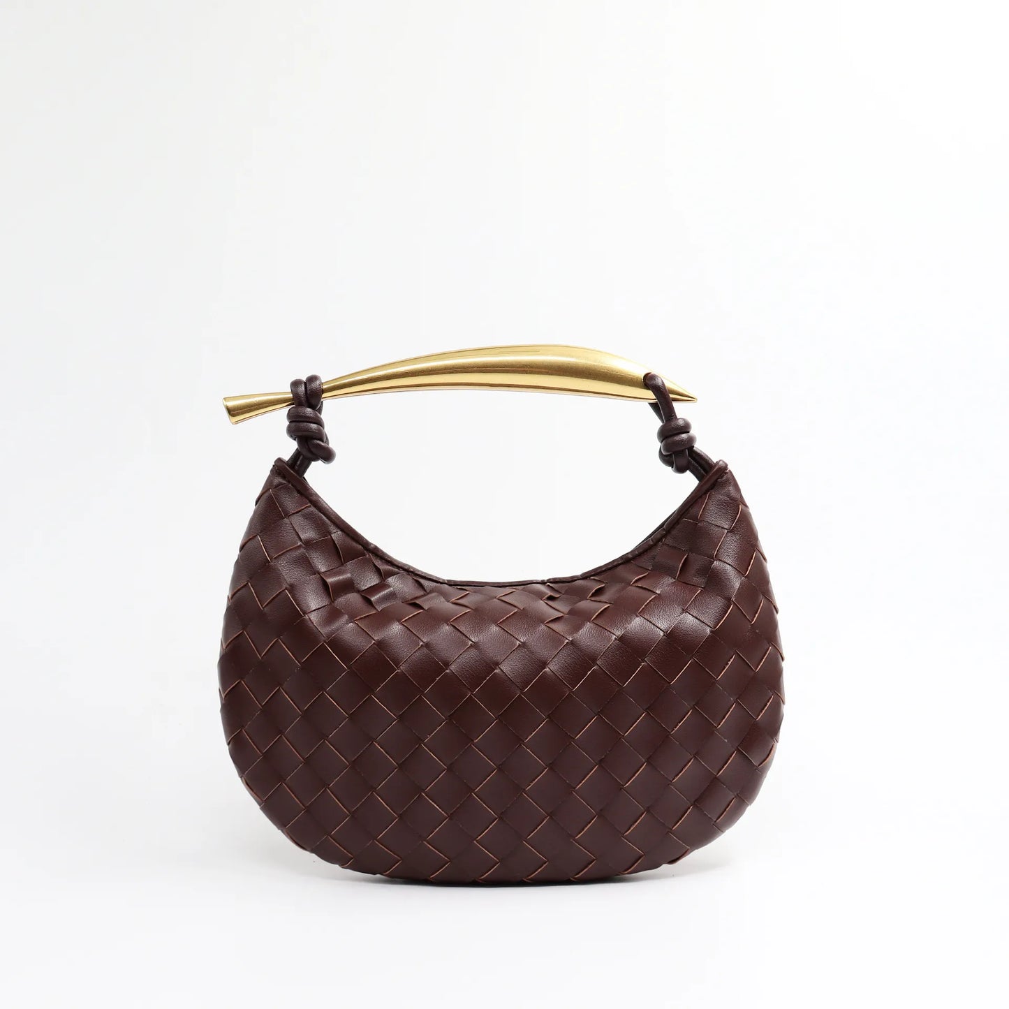 Sardine Woven Top Handle Bag